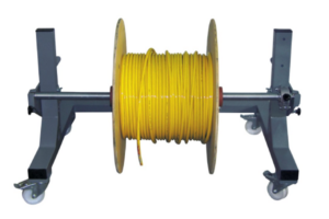 TROMTRAK 1250 Heavy Cable Drum Unwinder up to 500Kgs